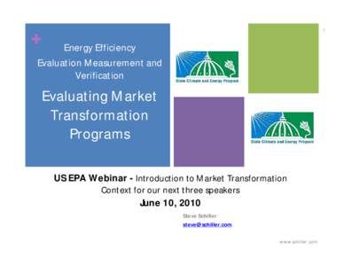 +  1 Energy Efficiency Evaluation Measurement and