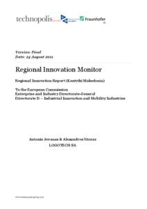 Makedonia_GR12_RIM_Regional Innovation Report