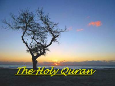 The Holy Quran  In the Name of Allâh, the Most Gracious, the Most Merciful