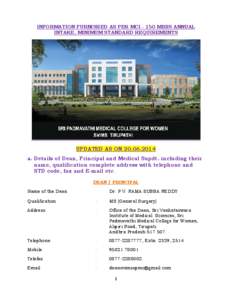 Medical Council of India / Andhra Medical College / Gomal Medical College / Education in India / Medical college in India / India