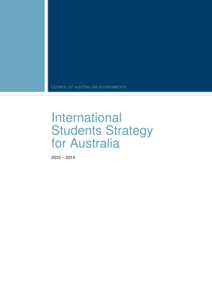 International Students Strategy for Australia