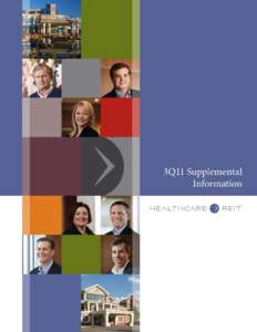 3Q11 Supplemental Information  Overview | 2 Portfolio | 3 Investment | 13 Financial | 16