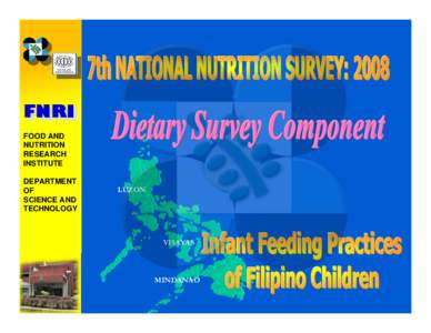 FNRI FNRI FOOD AND NUTRITION RESEARCH INSTITUTE