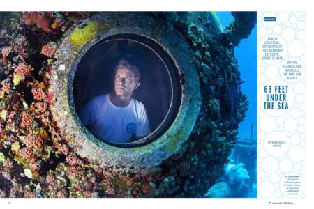 SCIENCE  FABIEN COUSTEAU, GRANDSON OF THE LEGENDARY