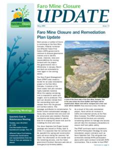 Faro Mine Closure  UPdate May[removed]Issue 13