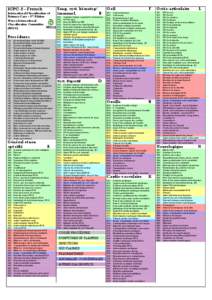 ICPC-2 – French International Classification of Primary Care – 2nd Edition Wonca International Classification Committee (WICC)