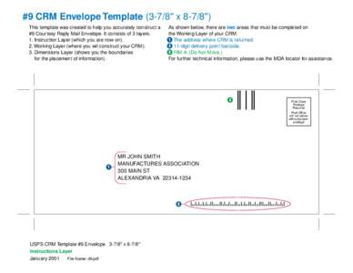 #9 CRM Envelope Template[removed]