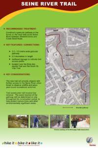 Seine River Trail  ¼¼ Recommended Treatment: Shorehill