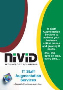 IT Staff Augmentation Services to address your business critical issues