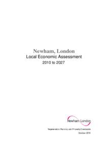 UK locations with ethnic minority-majority populations / Thames Gateway / London Borough of Newham / Lower Lea Valley / London Plan / Canning Town / London Borough of Tower Hamlets / North East / Stratford /  London / Geography of London / Geography of England / London