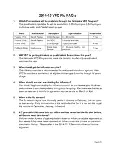 Health / Pharmacology / FluMist / Influenza / Egg allergy / Fluzone / Live attenuated influenza vaccine / H5N1 clinical trials / Influenza research / Vaccines / Medicine / Influenza vaccines