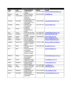 Association of Public and Land-Grant Universities / Lafayette /  Indiana metropolitan area / American Association of State Colleges and Universities / West Lafayette /  Indiana / Ivy Tech Community College of Indiana / Tippecanoe School Corporation / Indiana University – Purdue University Indianapolis / Lafayette /  Indiana / Purdue University / Geography of Indiana / Indiana / North Central Association of Colleges and Schools