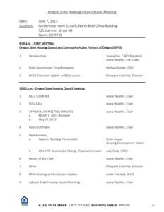 Microsoft Word - OSHC_6-7-13 Meeting Agenda