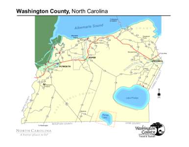 Washington County, North Carolina To Edenton & Hertford 32  Sound