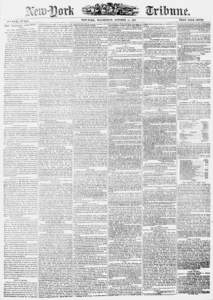 New York Tribune.(New York, NY[removed].