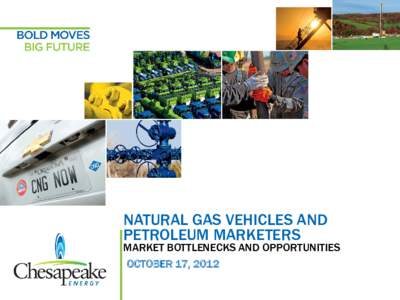 Natural Gas Vehicles and Petroleum Marketers: Market Bottlenecks and Opportunities