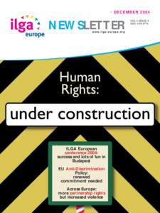 » DECEMBER  NEWSLETTER www.ilga-europe.org
