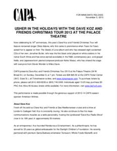 Jonathan Butler / Kirk Whalum / Palace Theatre / Columbus Association for the Performing Arts / Keiko Matsui / Ohio Theatre / Southern Theatre / Ohio / Movie palaces / Dave Koz