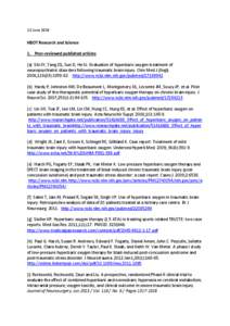 Neurotrauma / Oxygen / Medical emergencies / Syndromes / Hyperbaric medicine / Undersea and Hyperbaric Medical Society / Traumatic brain injury / Oxygen toxicity / Carbon monoxide poisoning / Medicine / Health / Diving medicine