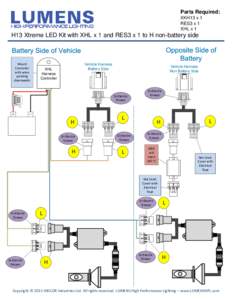 Visio-J7 - H13 - XHL and RES3 to H Non-BATT.vsd