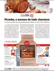 Divulgação  Churrasco de picanha ao alho, da Academia