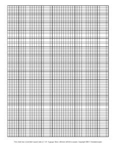 This chart has a row/stitch aspect ratio ofA gauge 19sts x 26rows will knit a square. Copyright ©2011 Sweaterscapes   