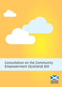 Consultation on the Community Empowerment (Scotland) Bill
