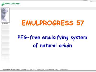 Microsoft PowerPoint - Emulprogress 57 - Presentazione ENG.ppt