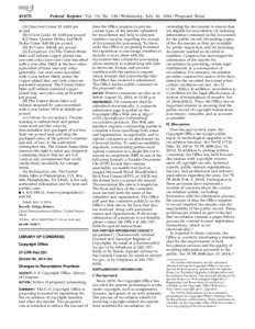 [removed]Federal Register / Vol. 79, No[removed]Wednesday, July 16, [removed]Proposed Rules (A) One-Cent Coins: $[removed]per pound.