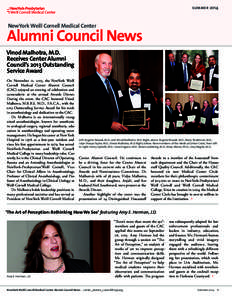 summerNewYork Weill Cornell Medical Center Alumni Council News
