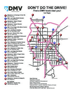 Nevada DMV Kiosk Locations - Las Vegas Area