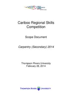 Regional Scope Document Automotive Service (Secondary) 2009