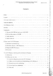 JIRCAS Working Report No.82 (Contents)