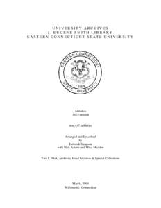 Connecticut / Cactus League / Oakland Athletics / Eastern Connecticut State University / Choate Rosemary Hall / Sports in the United States / Alameda County /  California