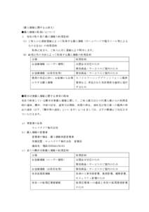 （個人情報に関する公表文） ■個人情報の取扱いについて １．当社が取り扱う個人情報の利用目的 （1）ご本人から直接書面によって取得する個人情報（ホームペ