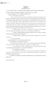 CHAPTER 237 FORMERLY SENATE BILL NO. 177 AN ACT TO AMEND TITLE 11 OF THE DELAWARE CODE RELATED TO WITNESS INTIMIDATION. BE IT ENACTED BY THE GENERAL ASSEMBLY OF THE STATE OF DELAWARE: Section 1. Amend §3532, Title 11 of