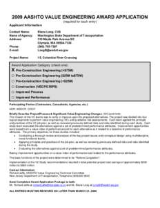 Microsoft Word - Copy of 2009_AASHTO_VE_Award_Application-WSDOT-SR530.doc