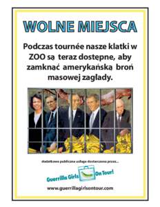 WOLNE MIEJSCA Podczas tournée nasze klatki w , ZOO sa, teraz dostepne, aby ,