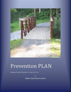 Prevention PLAN Keeping Families together in time of Crisis BY Aldea Clairemont-LaParr