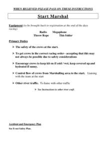 Microsoft Word - Heads - Marshals Instructions .doc