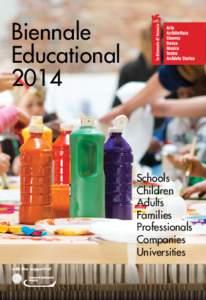 Biennale Educational 2014 Schools Children