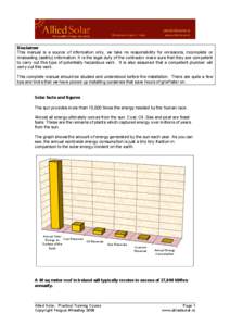 Microsoft Word - Allied Solar Training Notesv7.doc