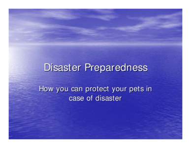 Microsoft PowerPoint - disaster_prepare.pps