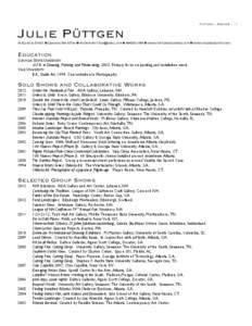 Clayton Colvin / Savannah College of Art and Design / Atlanta / Eyedrum / William Downs / Georgia / Year of birth missing / Culture of Atlanta /  Georgia