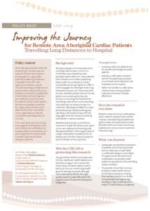 policy brief_patient journey.indd