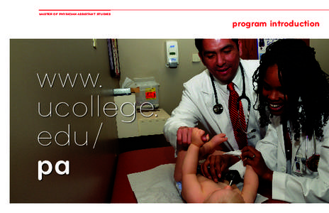 master of physician assistant studies  program introduction www ucollege