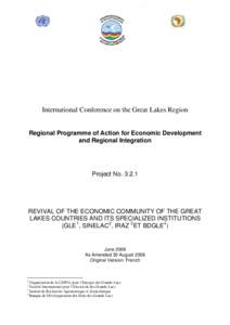 Africa / United Nations General Assembly observers / Ruzizi River / Regional integration / Democratic Republic of the Congo / African Union / International relations / International trade / Economic Community of the Great Lakes Countries