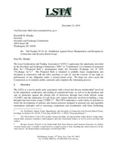 Credit / Mortgage industry of the United States / Loans / Credit default swap / United States housing bubble / Dodd–Frank Wall Street Reform and Consumer Protection Act / Syndicated loan / Commercial bank / Credit risk / Financial economics / Finance / Economics