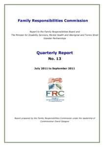 Final Draft Quarterly Report 13