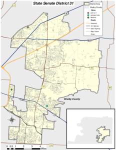 State Senate District[removed]District Area Shelby County